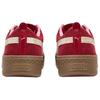 Puma Smash Platform Comfortable Versatile Breathable Low-Top Sneakers Women sneakers Red 366488-19