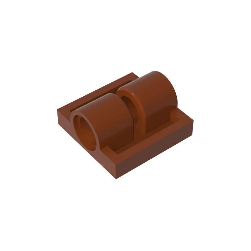 50pcs MOC Parts 2817 Plate Modified 2 X 2 with Pin Holes Brick Building Blocks Compatible With Other Assembles Particles