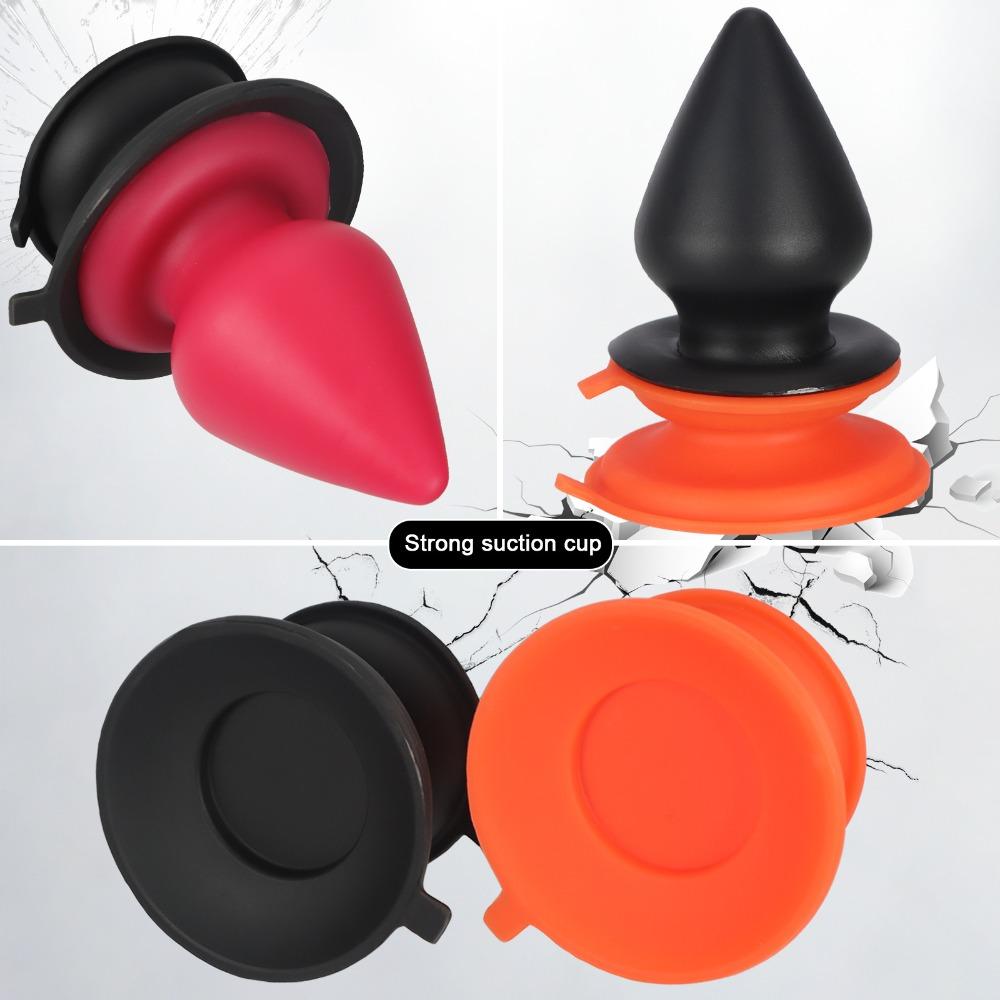 Strong Suction Double Sided Silicone Suction Cup Adult Toy Secure Lock Body Safe