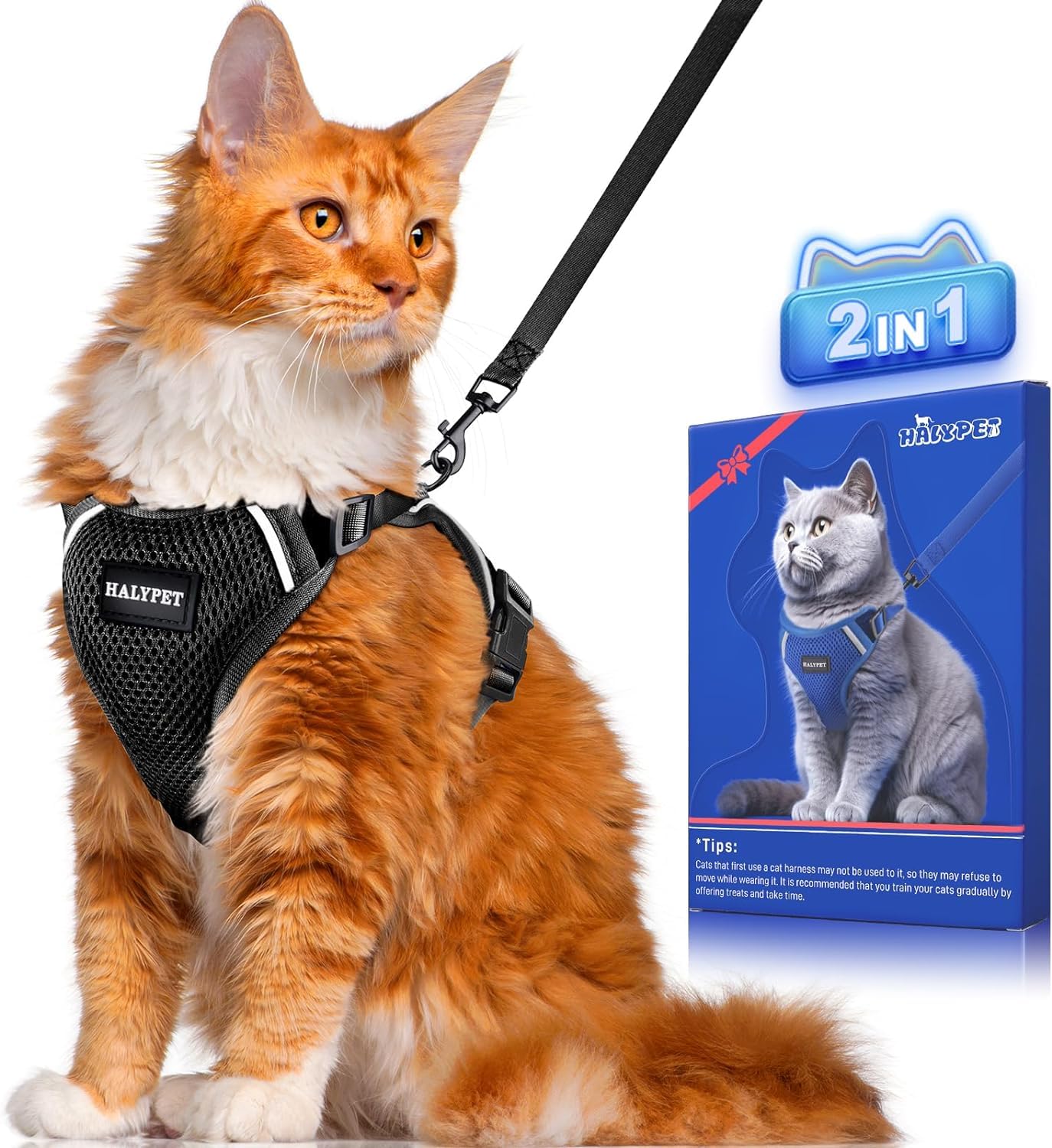 

Cat does not slip special cat tow cat easy to put disaster soft reflective for going soft chest prevents installation instructions included XS чёрный