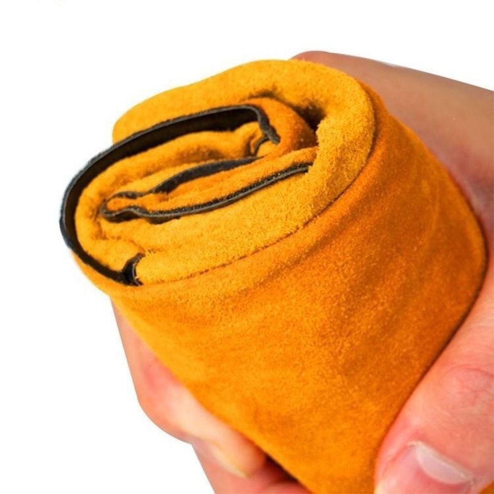Soft Welding Gloves Heat Resistant Leather Working Gloves Practical Gardening Safety Gloves  Farms