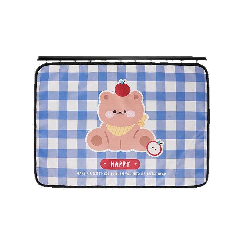 Car Rear Seat Cartoon Sunshade Curtain - Baby Sun Protection & Heat Insulation