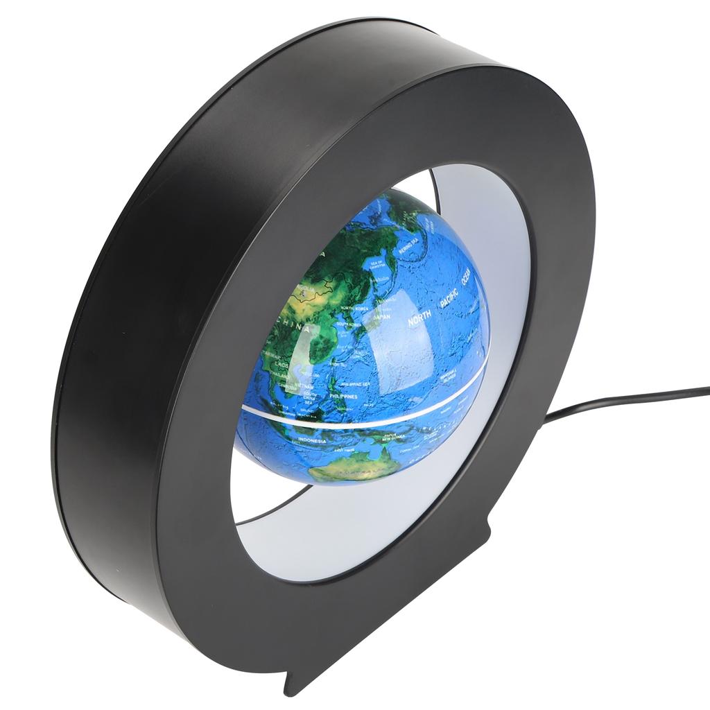 Magnetic Levitation Globe OShap Base World Map Desktop Ball Ornament Teaching Aid