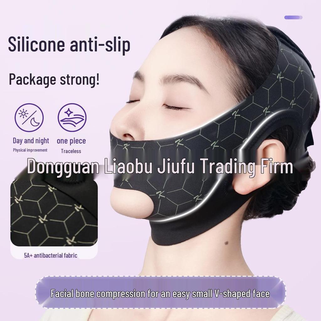 V-Shaped Slimming Face Mask for Nasolabial Folds, Double Chin, and Facial Sculpting