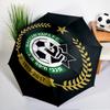 Maccabi Football Club Printed Automatic Umbrella, 8-Frame for Travel, camping, Casual Umbrella, Essential Gift for  for family and friends