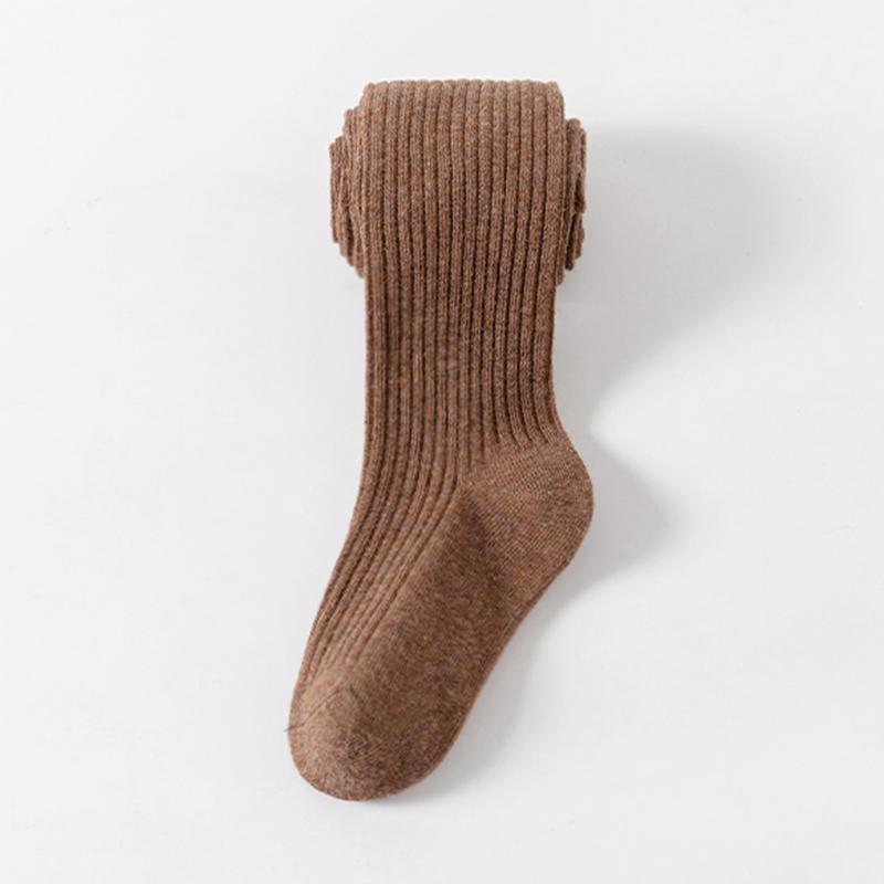 Girls' Pantyhose Children's Leggings Solid Color Kids Pantyhose Simple Tights