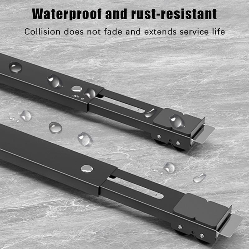 Heavy Duty Appliance Rollers, 300KG Load Mobile Washing Machine Base, Double Row 24 Wheels