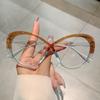 Cat Eye Anti Blue Light Optical Eyewear Ultra Light Eye Protection Presbyopia Eyeglasses Fashion High Quality Reading Glasses