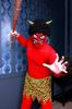 Clearstone Cosplay Halloween Setsubun Scary Red Oni Red Men's