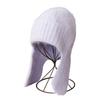 Soft Plush Ear Protections Faux Furs Cold Weather Cap Windproof Earmuffs Unisex Design Winter Earflap Hat Soft Knit Cap