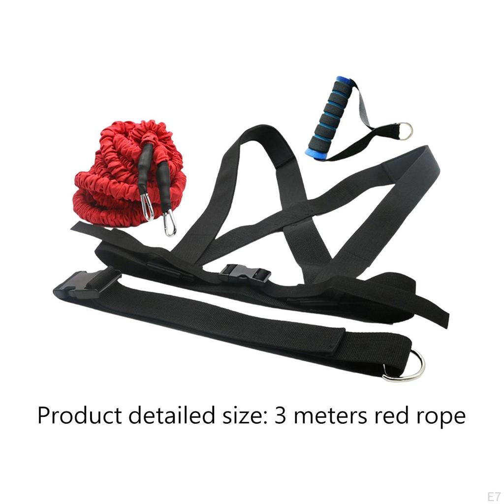 Fitness Training Resistance Rope Leg Band 50lbs Home Gym Strength