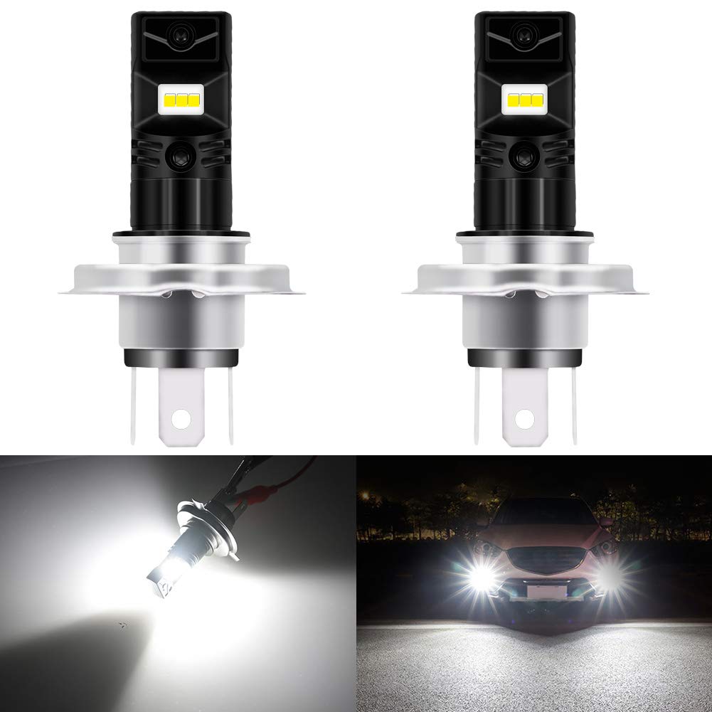 KATUR H4 9003 HB2 High Brightness Explosive 1600 Lumens Max 80W High Output CSP