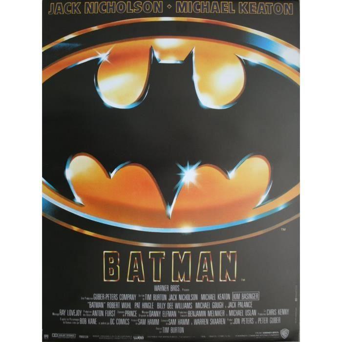 

BATMAN Affiche Cinéma Originale Petit Format (53x40 cm Roulée) TIM BURTON