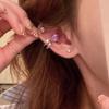 Korean Style Zircon Ear Cuff: Elegant, No-Piercing, High-End Earrings for Women