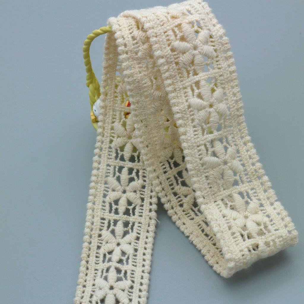 Water-Soluble Cotton Edge Accessories, Clothing Lace Lace Accessories, Sofa Diy Curtain Water-Soluble Lace