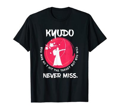 Miss Kyudo Omoshiro Japan Archery Kyudo Idea Don't - T-shirt