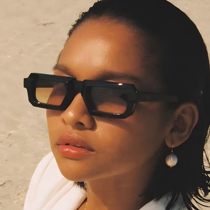 

Women s sunglasses, square casual simple fashion men s sunscreen sunglasses