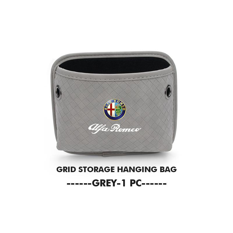 Car Door Hanging Bag Phone Storage Cup Holder Tidying Tool For Alfa Romeo Giulietta GT 159 147 156 Mito Brera Giulia Spider F1