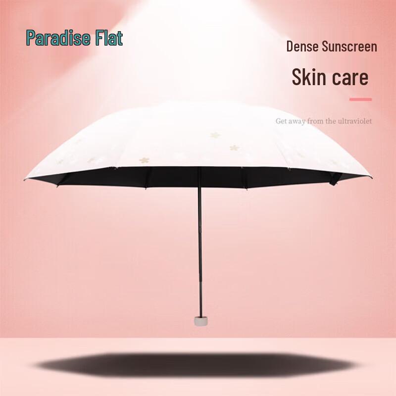 Paradise 3-Fold UV Protection Sun & Rain Umbrella