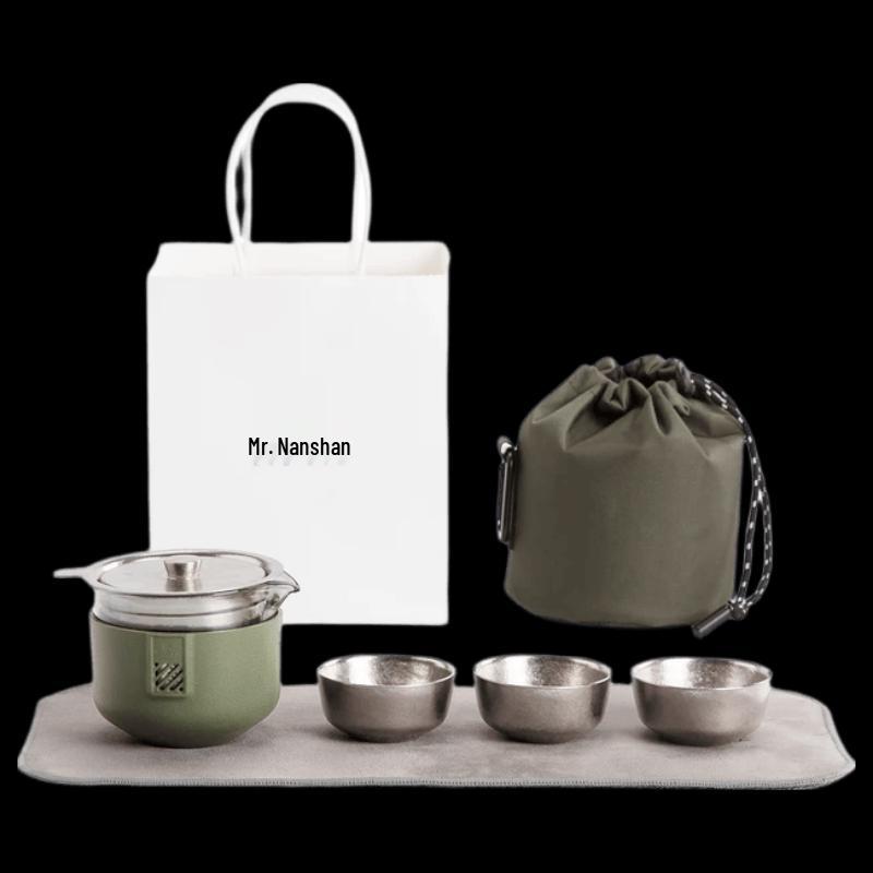 Nanshan Explorer Portable Titanium Travel Tea Set