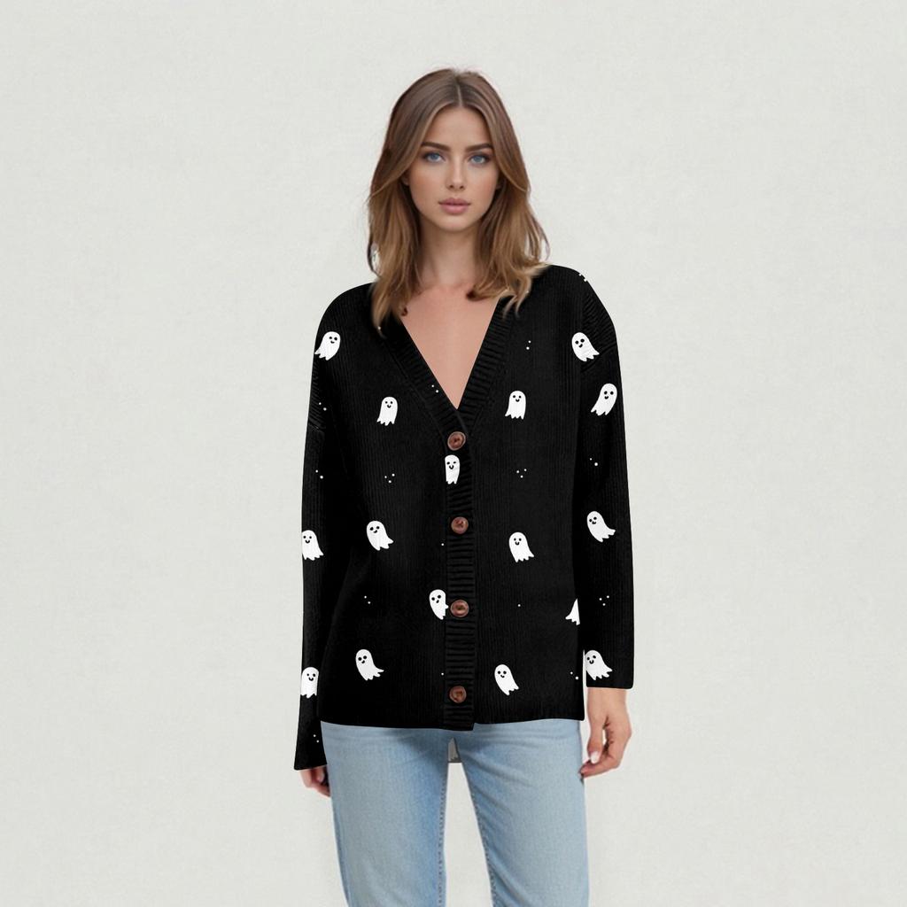 Women's Casual Everyday Tops Knitted Cardigan Jacket