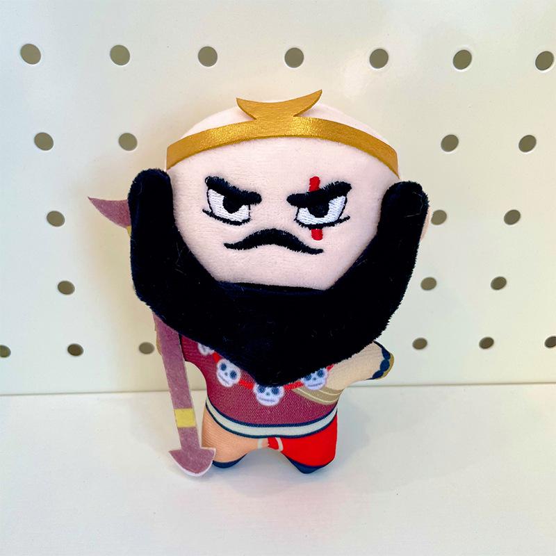 

Мифический Король Обезьян Цитянь Дашэн Плюшевая игрушка с Золотым Посохом Beaded Chain