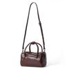 Genuine Leather Women's Bag Cross-border Cross-body New Top-layer Crystal Vegetable Tanned Tire Cowhide Portable Same Retro Boston