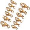 40Pcs Durable Stainless Steel Lobster Clasp for Bracelets and Necklaces Various Sizes Jewelry Making Kits Supplies