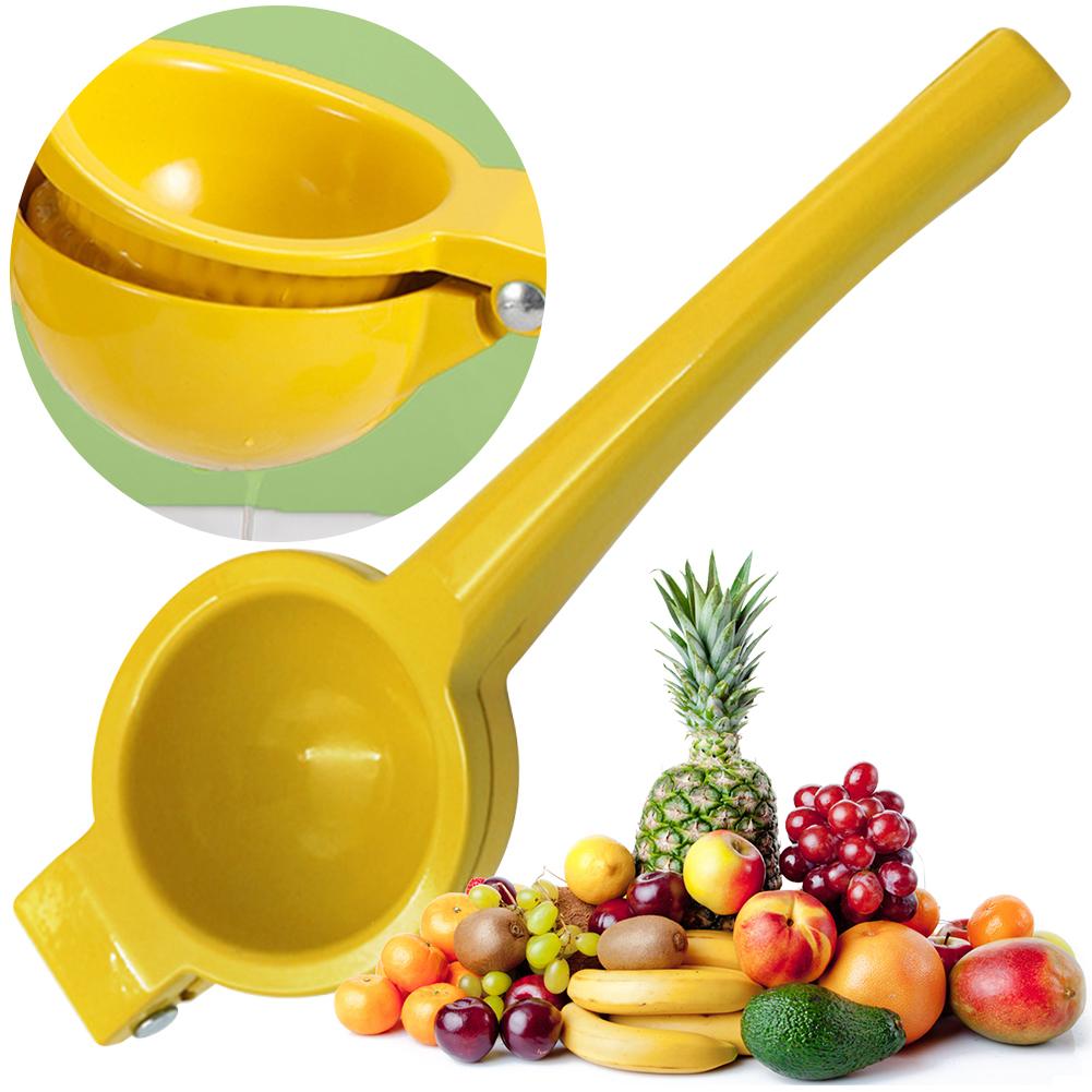 

Lemon Squeezer Portable Practical Kitchen Tool Easy-to-Use Lemon Juicer Squeezer Max Extraction Hand Lemon Juicer Aluminum Alloy CHINA