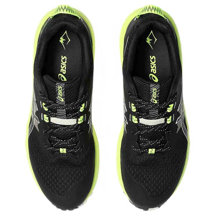 Asics Gel-Trabuco Terra 2 Comfortable Cushioning Versatile Low-Top Running Shoes Men Running Shoes Black Yellow 1011B607-003