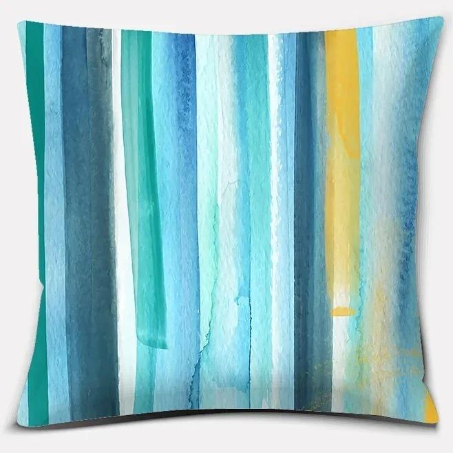 

Home Office Decorative Pillows Bedroom Sofa Car Cushion Cover Pillow Cover Summer Colorful Series Pillows 16x16Inch