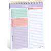 Accuprints A5 Daily Planner Schedule Undated 50 Sheets/100 Pages Tear Off, 5.8"" X 8.2"" Best Planner & Organiser