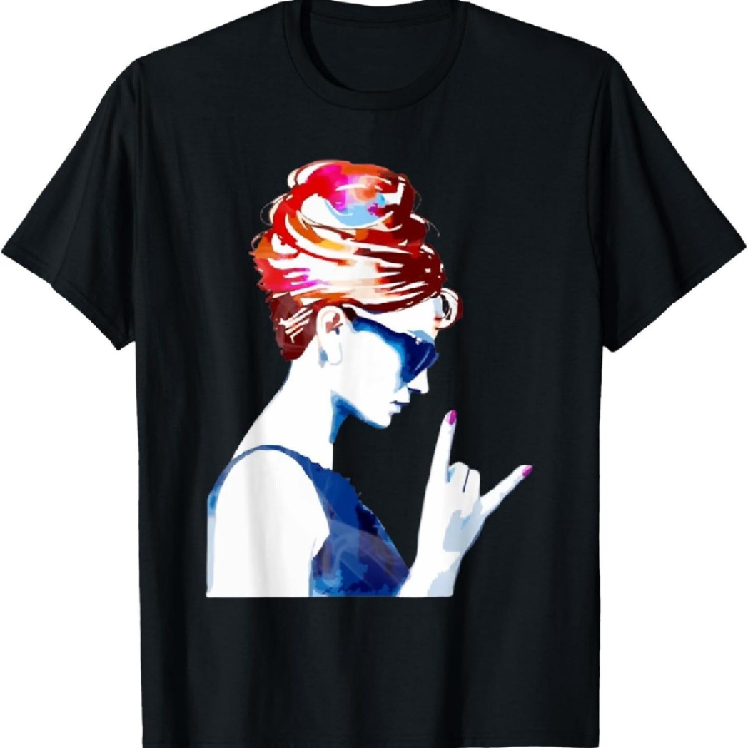 

Hepburn Vintage Hollywood Rock N Roll T-Shirt XXXXXL чорний