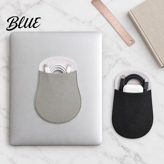 Stretchable Mouse Case Storage Computer Pouch Self Wireless Sleeve for Notebook Adhesive Universal Peripherals Bag