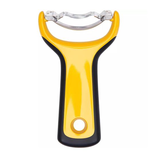 Corn Peeler Stainless Steel Corn Stripper Efficient Kernel Remover Tool Sharp Blades Corn Cutter Slicer for Quick Peeling Kitchen Gadget