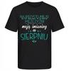 Koszulka Czarna T Shirt Na Imieniny Personalizacja Miesiąc Solenizanta