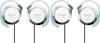 Panasonic Panasonic Cuffie a Clip Bianche Rp Hz47 W x2 Confezione da 2