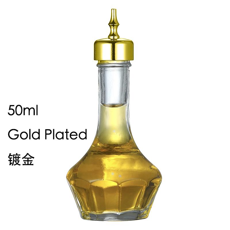 

Bitters Bottle Glass Dash Bottle with Dasher Top Professional Bar Tool for Cocktail Great for Bartender Home Bar