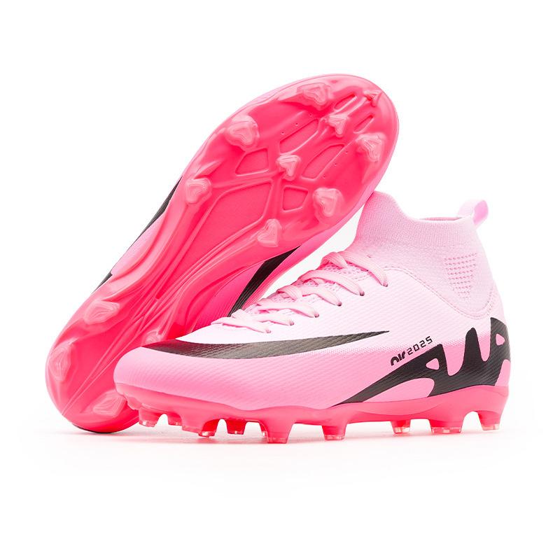 

2025 новые футбольные бутсы мужские высокие длинные шипы для ногтей 15 искусственная трава сломанные гвозди тренировочные кроссовки 45