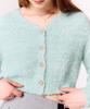 LARTIGENT L15 Popcorn Cardigan(Mint)