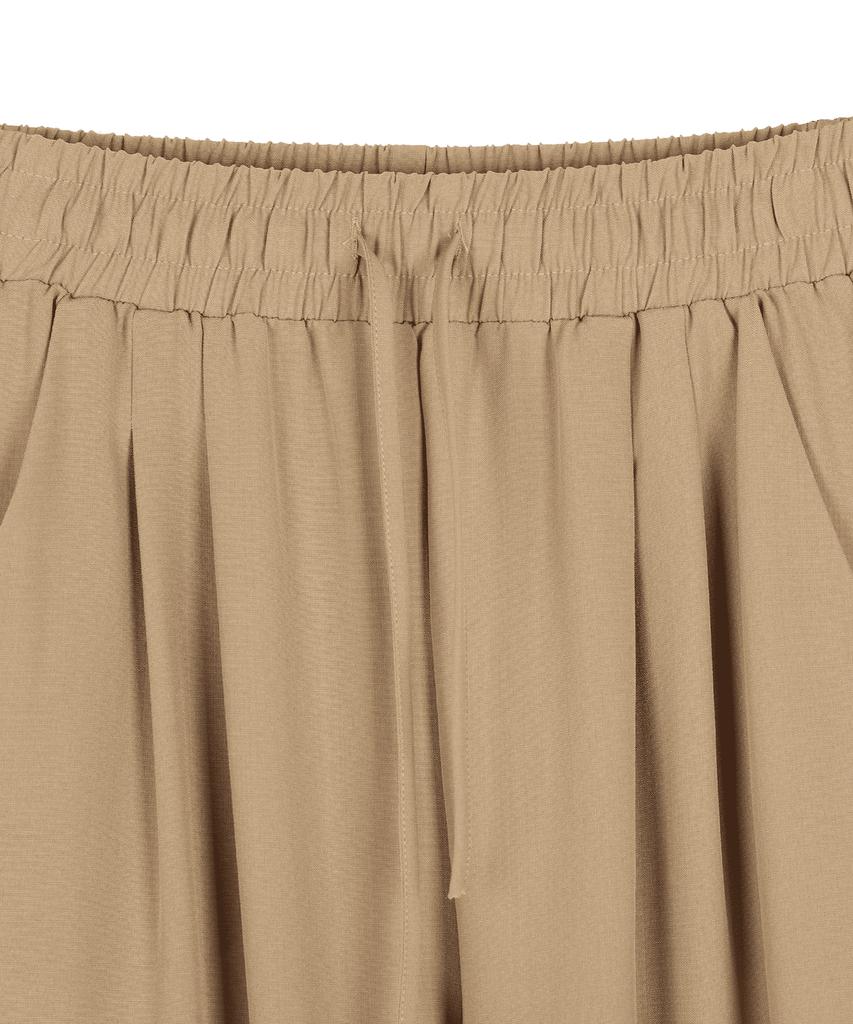 Seutaendeuobeo Linen Air Wide Pants [Beige] (B Type)