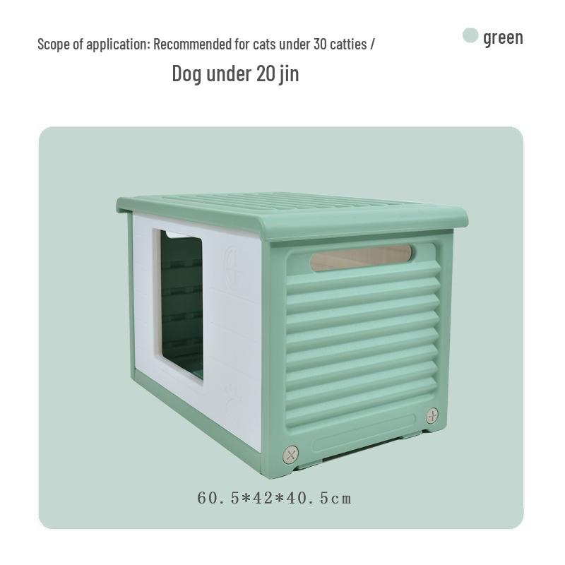 All-Season Waterproof Outdoor Cat & Dog Bed