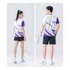 Unisex Badminton Sport Set Short Sleeve Team Jersey Tennis Ping Pong Athletic Wear