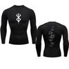 Gym Compression T-shirts Spring Summer Men's Sports Tops Bodybuilding Fitness Quick-drying Compression Tight T-shirt S-3XL
