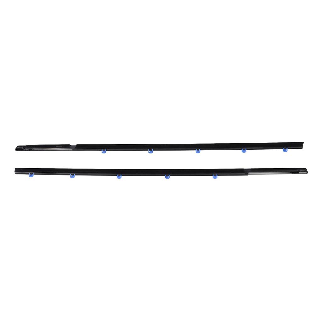 1 Pair Window Belt Weatherstrip 72410TS8A01 Rubber Car Window Seal Strip for Civic Coupe 2D 2011 to