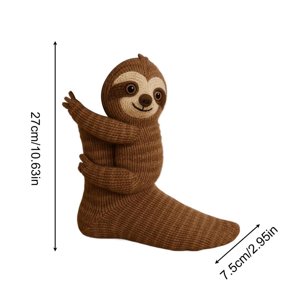 3D Knit Animal Socks Cozy Fuzzy Thick Warm cute Socks 3D Cute Jyora/raccoon/koala/ Rabbit/panda Knitted Socks Christmas Gift