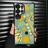 Abstract Geometry PopArt Desgin Soft Phone Case For Samsung Galaxy S26 Ultra S25 Edge S24 FE S23 Plus S22 S21 + S20 Plating Anti