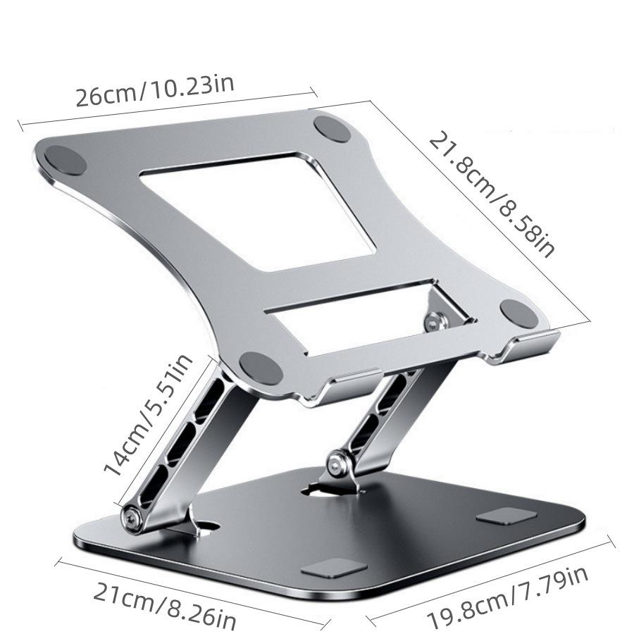 Aluminum Alloy Folding Laptop Stand for Office and Gaming