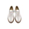 Li Ning Zheng Rong 002 Leather Casual Fashion Slip Resistant Durable Lightweight Low Top Skate Shoes Men Sneaker White Gray ALHS027-2