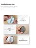 USB Rechargeable Magnetic Wall Light: Wireless Spotlight & Night Light for Corridors